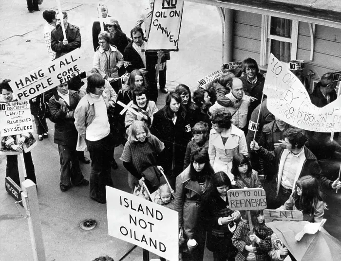 Framed Print : Canvey Island protest Framed Print : Canvey Island protest