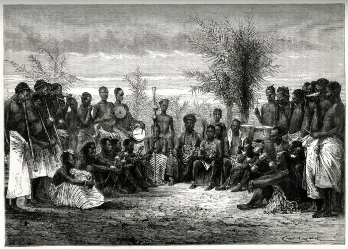 Framed Print : A Cape Coast King and His Court, Third Anglo-Ashanti War or First Ashanti Expedition Framed Print : A Cape Coast King and His Court, Third Anglo-Ashanti War or First Ashanti Expedition
