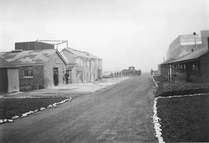 Framed Print : Capel Airship Base Buildings Framed Print : Capel Airship Base Buildings