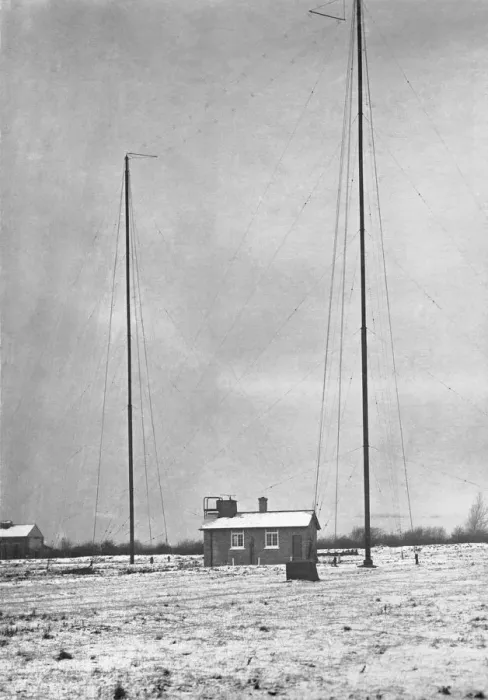 Framed Print : Capel Airship Base Radio Transmitters Framed Print : Capel Airship Base Radio Transmitters