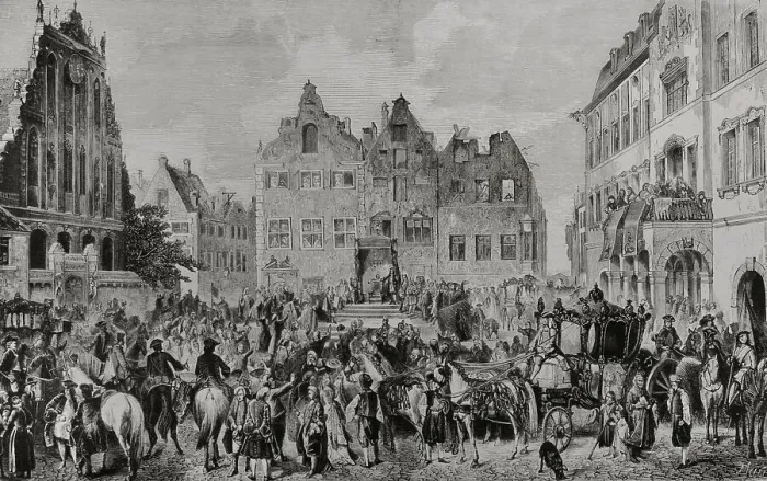 Framed Print : Capitulation of Livonia. Field Marshal of Framed Print : Capitulation of Livonia. Field Marshal of