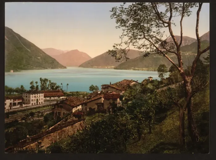 Framed Print : Capolago, Lake Maggiore, Italy Framed Print : Capolago, Lake Maggiore, Italy