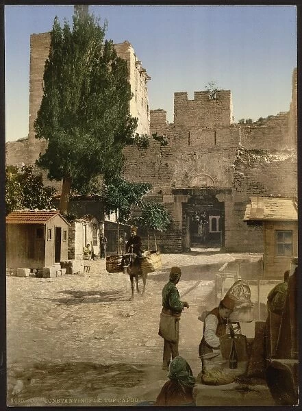 Top Capou, (i. e. Topkapi) Constantinople, Turkey