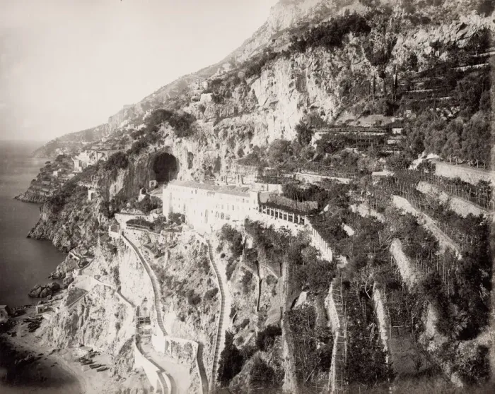 Framed Print : Cappuchin monastery, Amalfi Italy, Sommer studio Framed Print : Cappuchin monastery, Amalfi Italy, Sommer studio