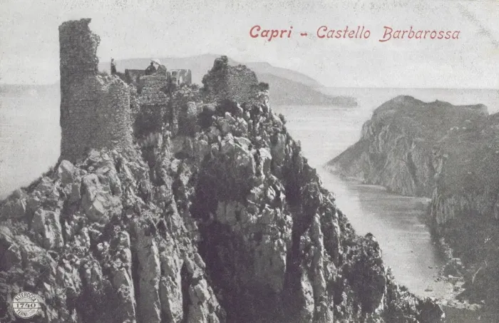 Framed Print : Capri, Italy - Castello Barbarossa Framed Print : Capri, Italy - Castello Barbarossa