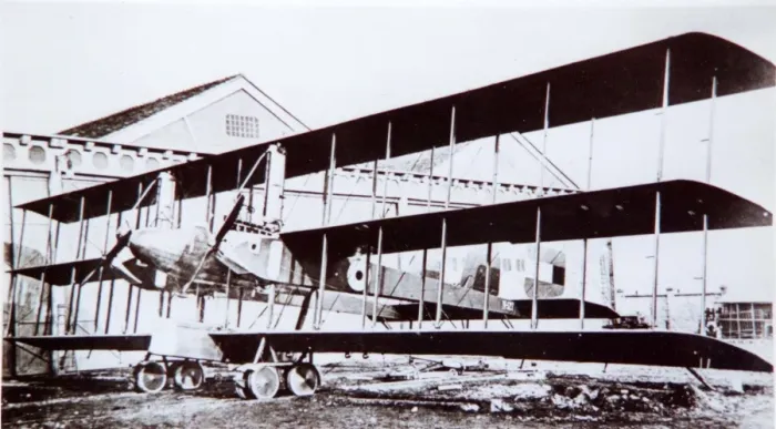 Framed Print : Caproni Ca42 triplane bomber Framed Print : Caproni Ca42 triplane bomber