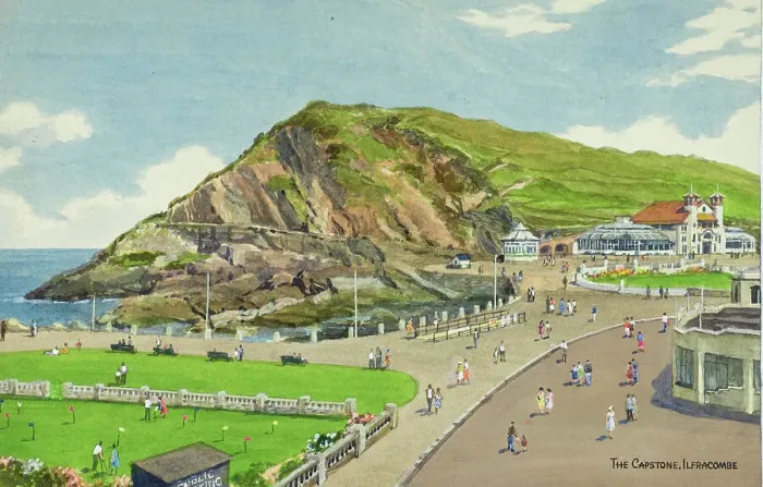 Framed Print : The Capstone, Ilfracombe, North Devon Framed Print : The Capstone, Ilfracombe, North Devon