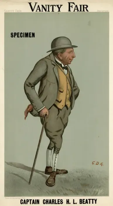 Framed Print : Capt Charles H. L. Beatty, Vanity Fair, GDG Framed Print : Capt Charles H. L. Beatty, Vanity Fair, GDG