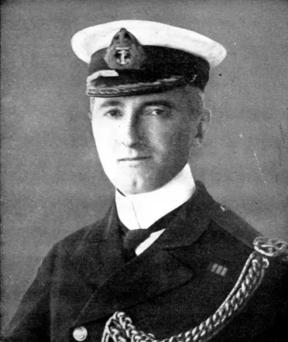 Framed Print : Captain Arther N. Loxley, H. M.s Formidable Framed Print : Captain Arther N. Loxley, H. M.s Formidable