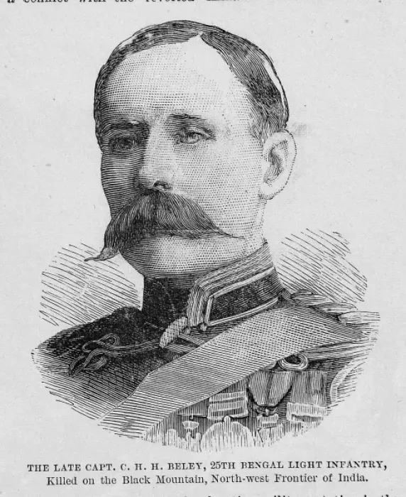 Framed Print : Captain C H H Beley Framed Print : Captain C H H Beley