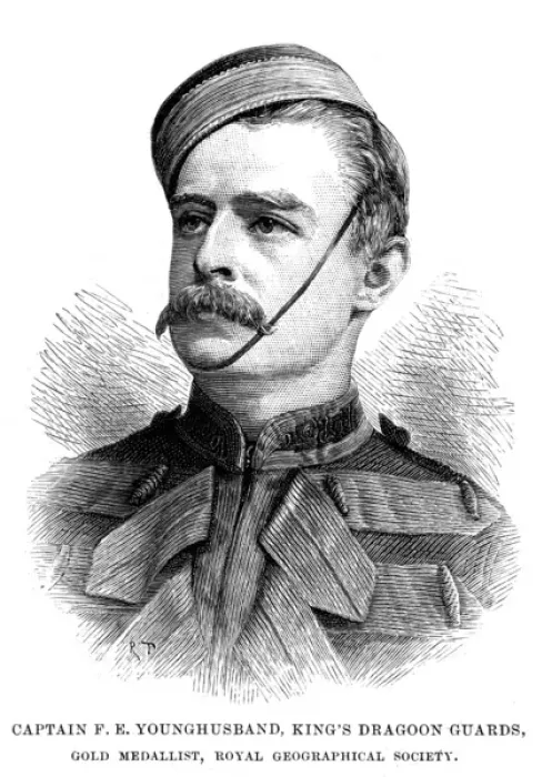 Framed Print : Captain F. E. Younghusband Framed Print : Captain F. E. Younghusband