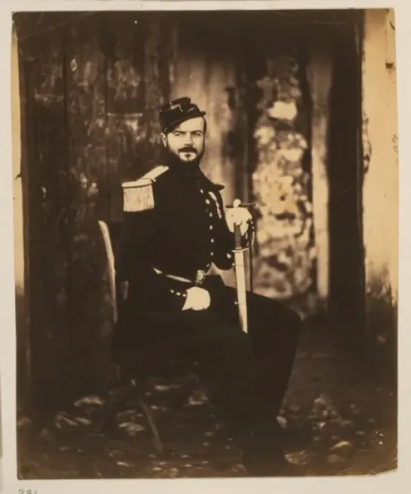 Framed Print : Captain Fay on General Bosquets staff Framed Print : Captain Fay on General Bosquets staff