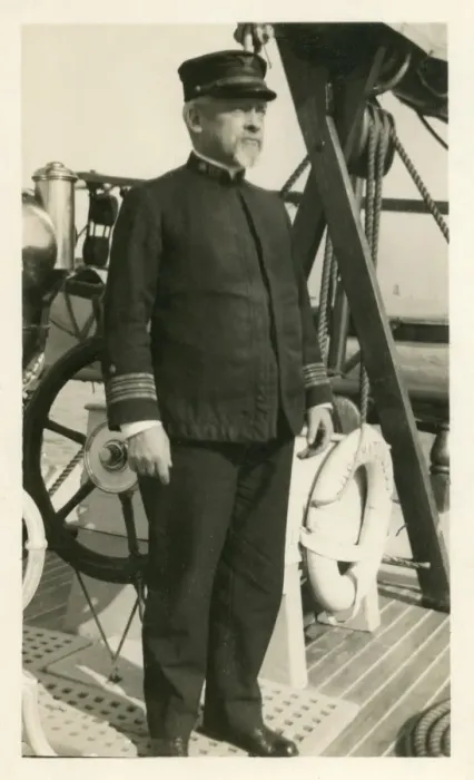 Framed Print : Captain Ferguson, USS Matchless Framed Print : Captain Ferguson, USS Matchless