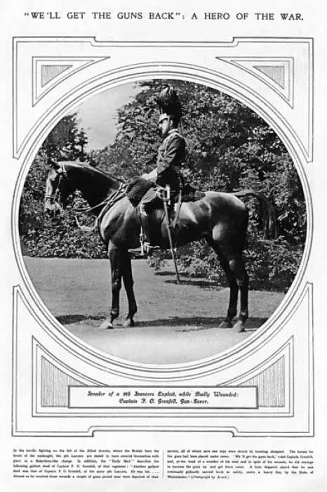 Framed Print : Captain Francis Grenfell, VC Framed Print : Captain Francis Grenfell, VC