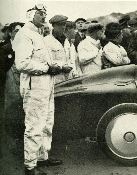 Framed Print : Captain G E T Eyston, racing driver Framed Print : Captain G E T Eyston, racing driver