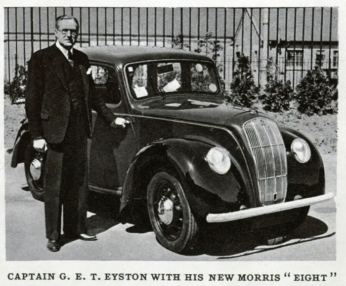 Framed Print : Captain George E. T. Eyston and car Framed Print : Captain George E. T. Eyston and car