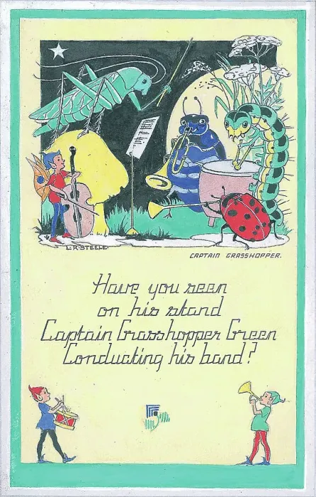Framed Print : Captain Grasshopper Have you seen on his stand Framed Print : Captain Grasshopper Have you seen on his stand