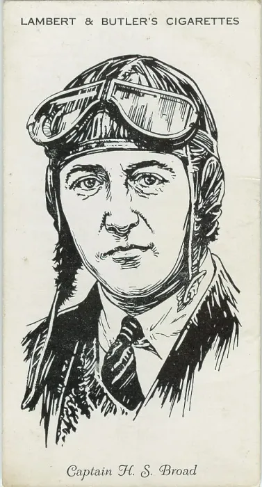 Framed Print : Captain Hs Broad, pilot Framed Print : Captain Hs Broad, pilot