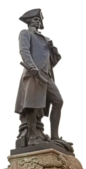 Framed Print : Captain James Cook Framed Print : Captain James Cook