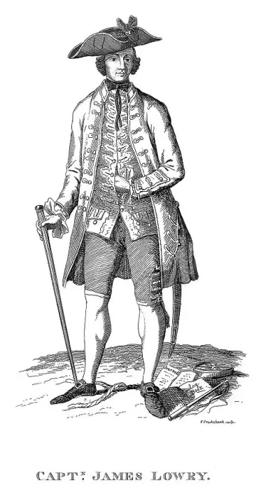 Framed Print : CAPTAIN JAMES LOWRY Framed Print : CAPTAIN JAMES LOWRY