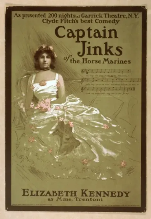 Framed Print : Captain Jinks of the Horse Marines as presented 200 nights a Framed Print : Captain Jinks of the Horse Marines as presented 200 nights a