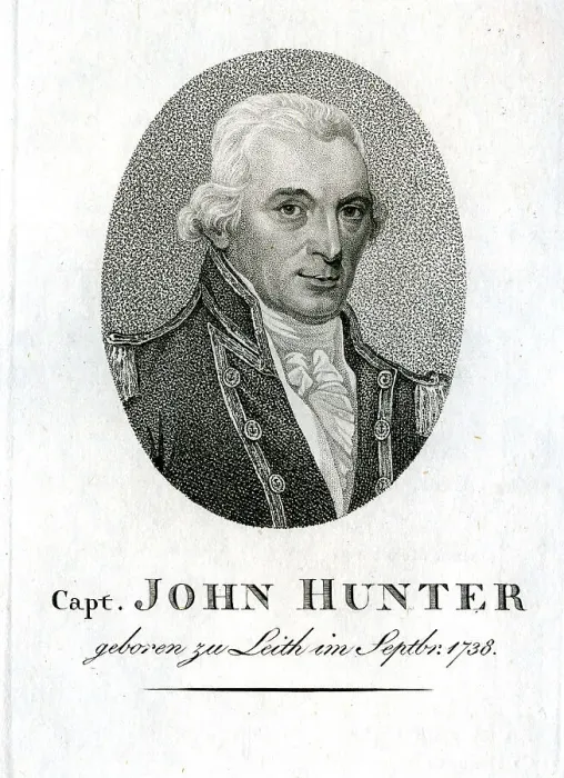 Framed Print : Captain John Hunter - Ships Captain Framed Print : Captain John Hunter - Ships Captain