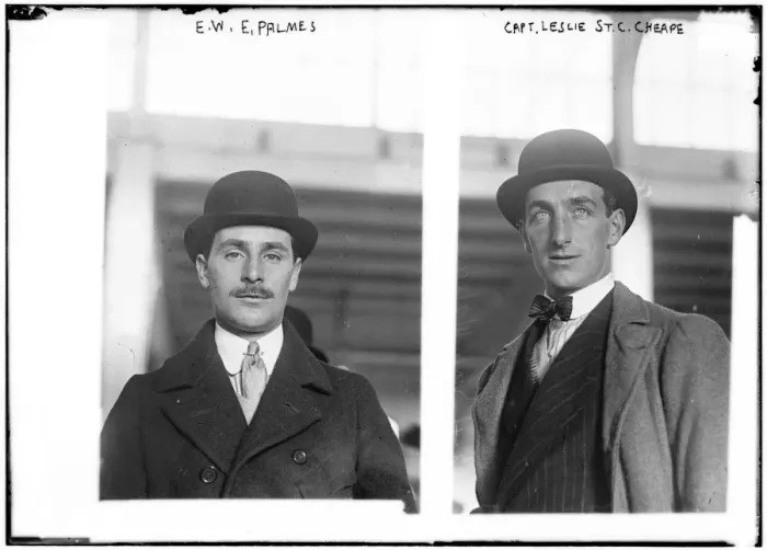 Framed Print : Captain Leslie Cheape, polo player & E. W. Palmes Framed Print : Captain Leslie Cheape, polo player & E. W. Palmes