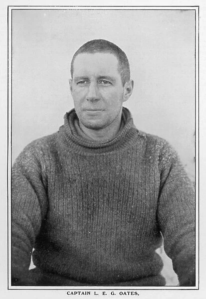 Captain Oates 1912. LAWRENCE EDWARD GRACE OATES Member of Captain Scott's