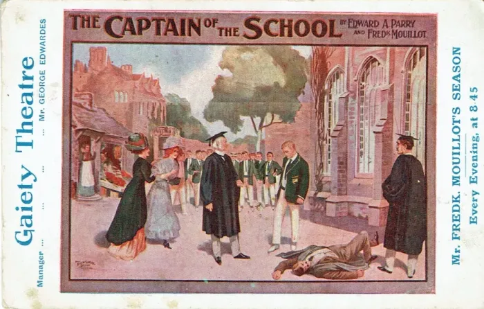 Framed Print : The Captain of the School by Parry and Mouillot
