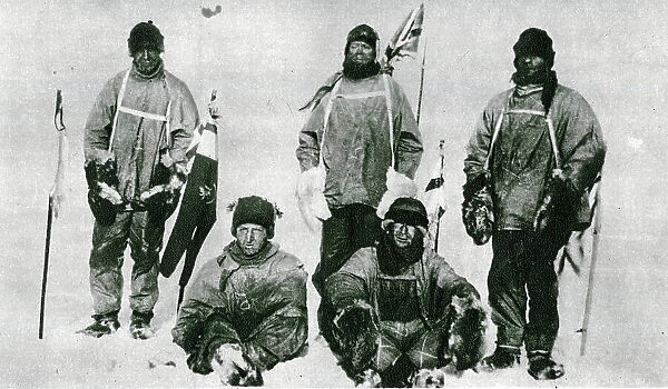 Captain Scott's South Pole ill-fated party
