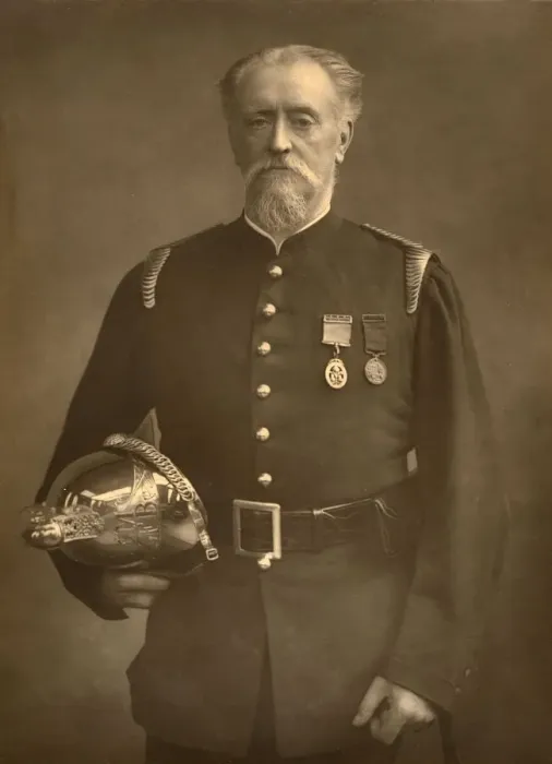 Framed Print : Captain Sir Eyre Massey Shaw Framed Print : Captain Sir Eyre Massey Shaw