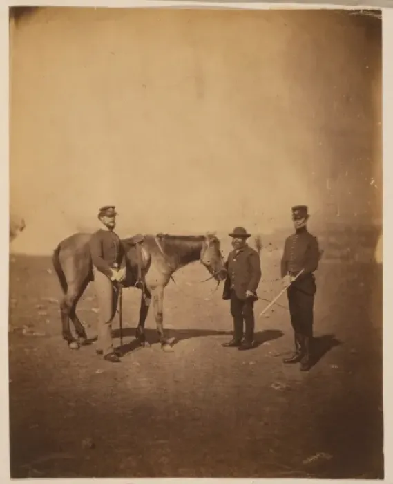 Framed Print : Captain Vam, friend & servant, 38th Regiment Framed Print : Captain Vam, friend & servant, 38th Regiment
