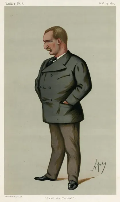 Framed Print : Captain Webb Framed Print : Captain Webb