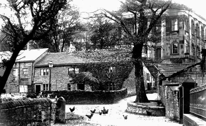 Framed Print : Captain's Fold, Rawtenstall, Victorian period Framed Print : Captain's Fold, Rawtenstall, Victorian period