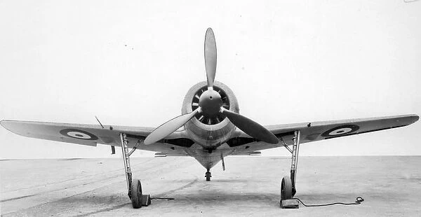 Captured Focke-Wulf Fw190A-3 MP499 in RAF markings