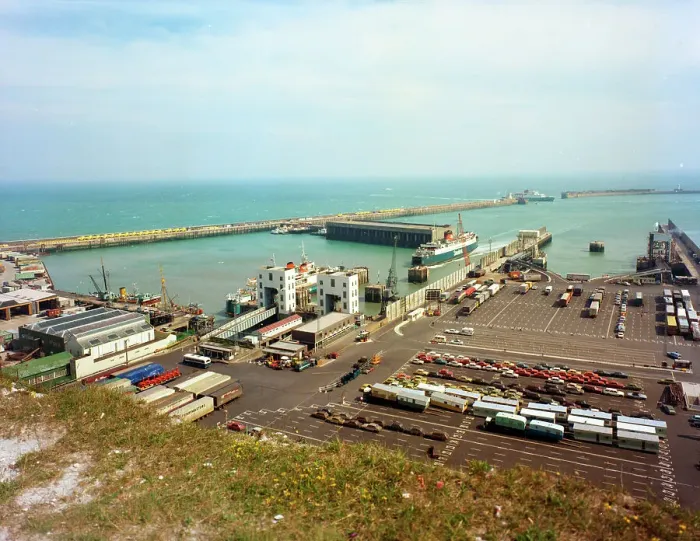 Framed Print : The car ferry, Dover Framed Print : The car ferry, Dover