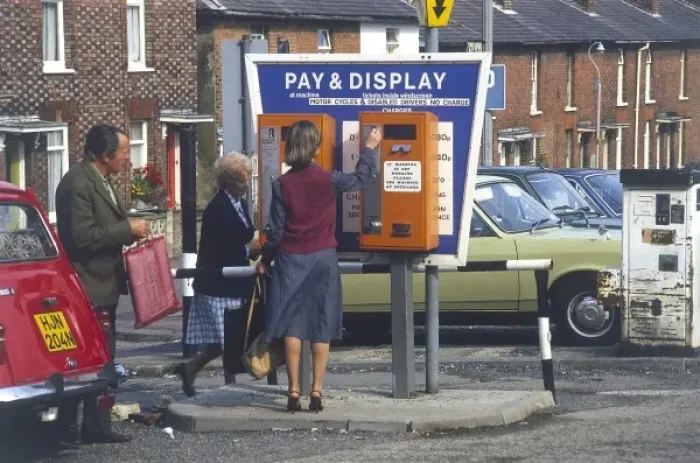 Framed Print : Car Park Pay Machine Framed Print : Car Park Pay Machine