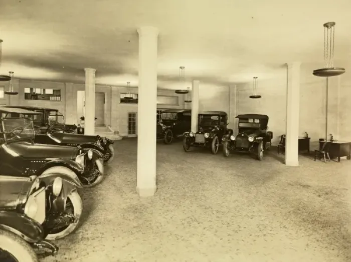 Framed Print : Car showroom Framed Print : Car showroom