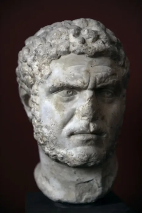 Framed Print : Caracalla (188- 217). Roman emperor. Bust. Carlsberg Glyptot Framed Print : Caracalla (188- 217). Roman emperor. Bust. Carlsberg Glyptot