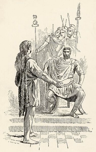 Caratacus before Emperor Claudius