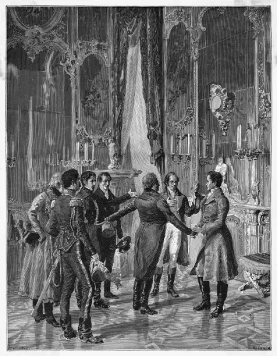 Framed Print : Carbonari and King Framed Print : Carbonari and King