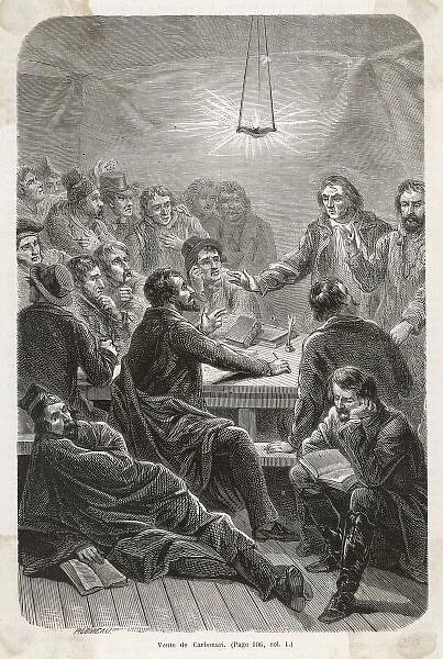 Carbonari Meeting  /  1820