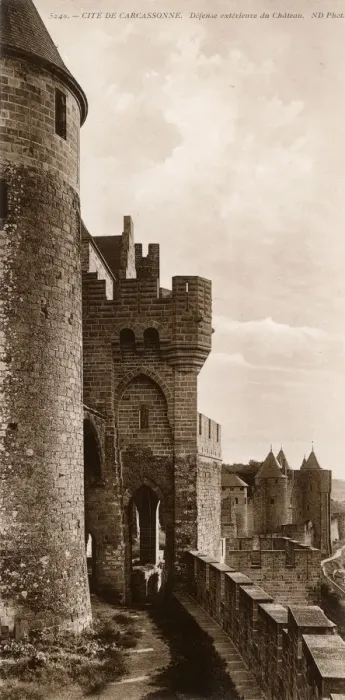 Framed Print : CARCASSONNE / OUTER 1910 Framed Print : CARCASSONNE / OUTER 1910