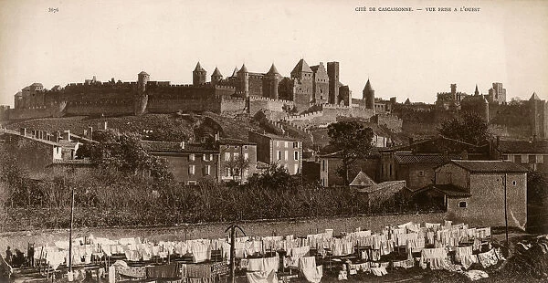 CARCASSONNE  /  FROM WEST