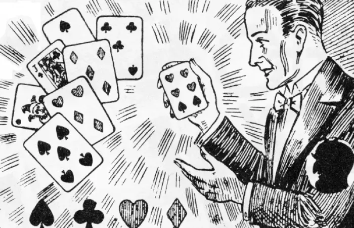 Framed Print : Card tricks Framed Print : Card tricks