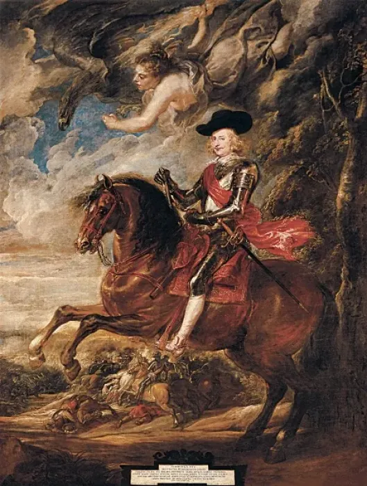 Framed Print : The Cardinal Infante Ferdinand at the Battle of Nordlingen Framed Print : The Cardinal Infante Ferdinand at the Battle of Nordlingen