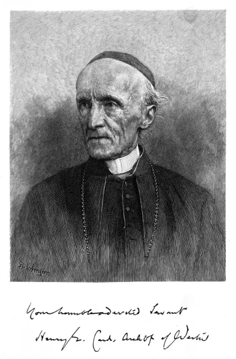Framed Print : Cardinal Manning Old Framed Print : Cardinal Manning Old