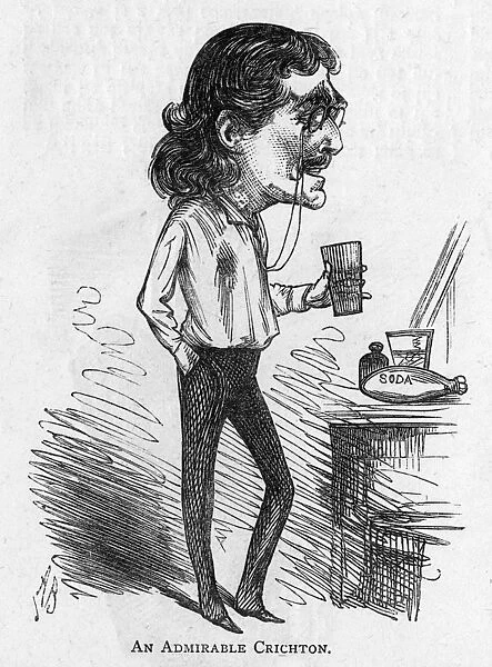 Caricature of the actor Arthur Matthison