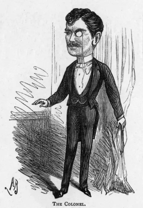 Framed Print : Caricature of the actor Charles Coghlan Framed Print : Caricature of the actor Charles Coghlan