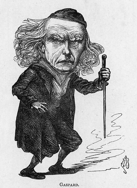 Caricature of the actor Shiel Barry